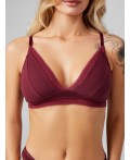 Бюстгальтер бургундское вино