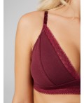Бюстгальтер бургундское вино