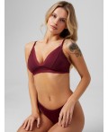 Бюстгальтер бургундское вино