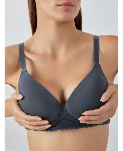 Бюстгальтер графит