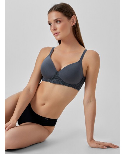 Бюстгальтер графит