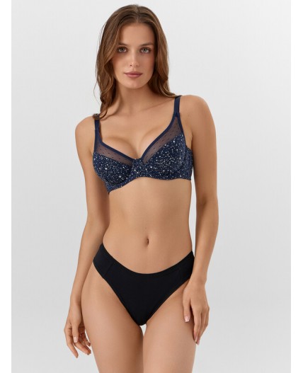 Бюстгальтер звезды на синем