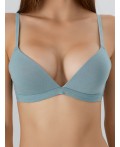Бюстгальтер пыльно -бирюзовый