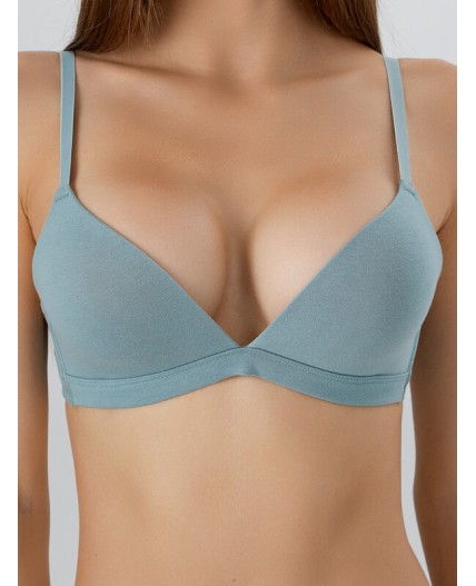 Бюстгальтер пыльно -бирюзовый