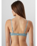 Бюстгальтер пыльно -бирюзовый