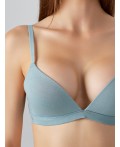 Бюстгальтер пыльно -бирюзовый