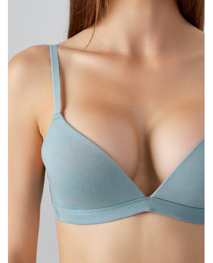 Бюстгальтер пыльно -бирюзовый