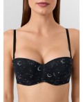 Бюстгальтер созвездия на черном
