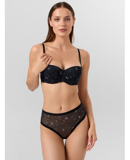 Бюстгальтер созвездия на черном