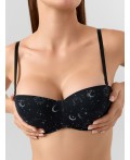 Бюстгальтер созвездия на черном