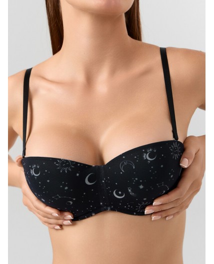 Бюстгальтер созвездия на черном