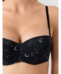 Бюстгальтер созвездия на черном
