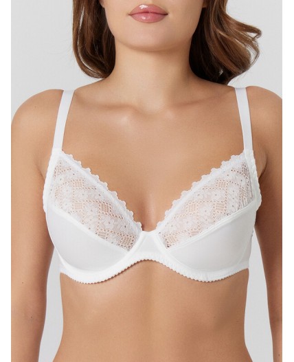 Бюстгальтер белый