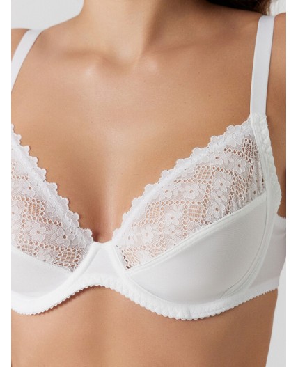 Бюстгальтер белый