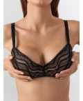 Бюстгальтер черный