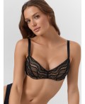Бюстгальтер черный