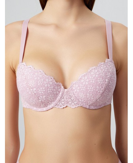 Бюстгальтер лиловый