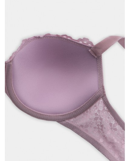 Бюстгальтер лиловый