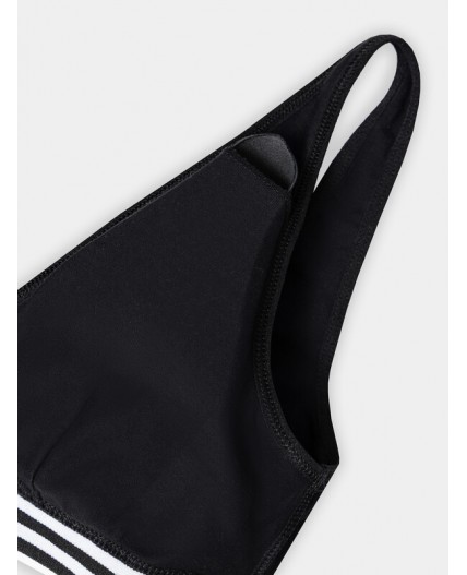 Бюстье черный +печать