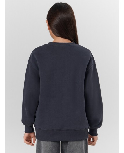 Джемпер графит +печать1