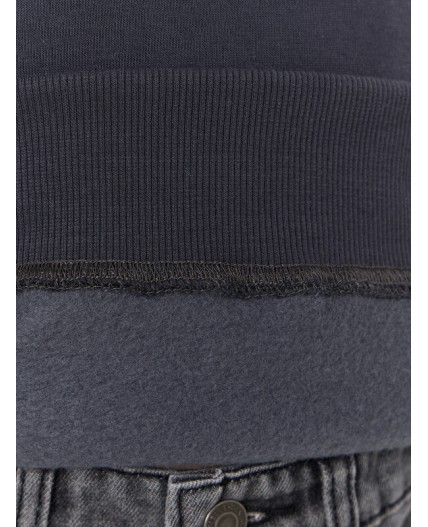 Джемпер графит +печать1