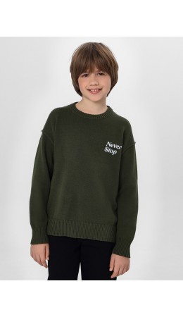 Джемпер зеленый