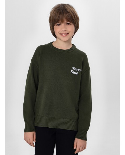 Джемпер зеленый