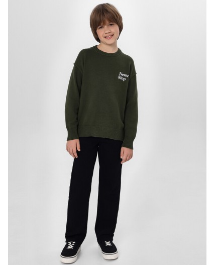 Джемпер зеленый