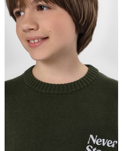 Джемпер зеленый