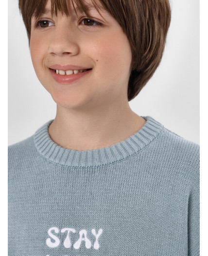 Джемпер голубой