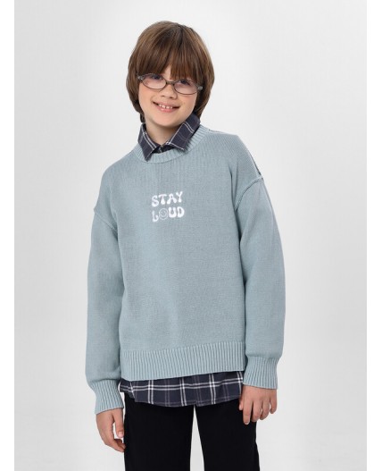 Джемпер голубой