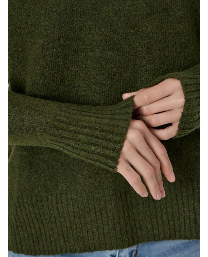 Джемпер темно-зеленый