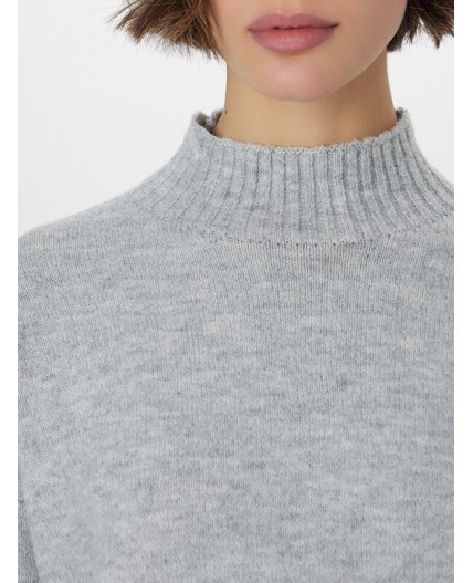 Джемпер св.серый меланж