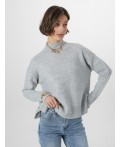 Джемпер св.серый меланж