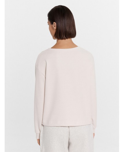 Джемпер белый песок