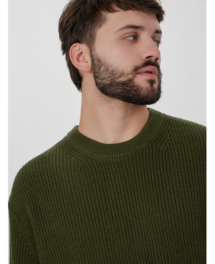 Джемпер осенний мох