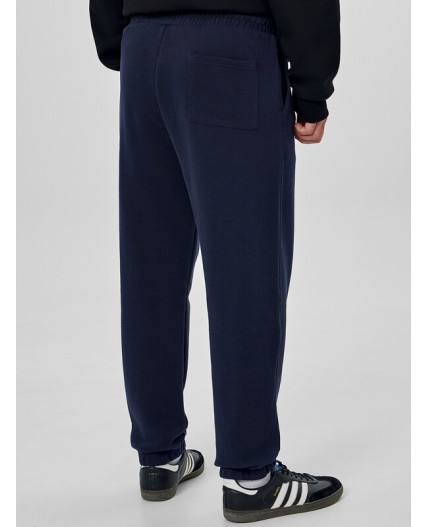 Брюки сине -черный