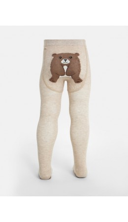 Колготки бежевый меланж