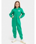 Комбинезон изумруд +печать