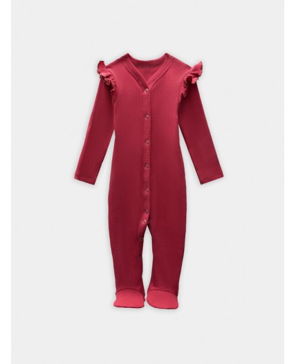 Комбинезон вишенки на молоке +кисельный