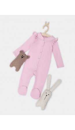 Комбинезон розовый