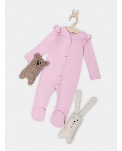 Комбинезон розовый