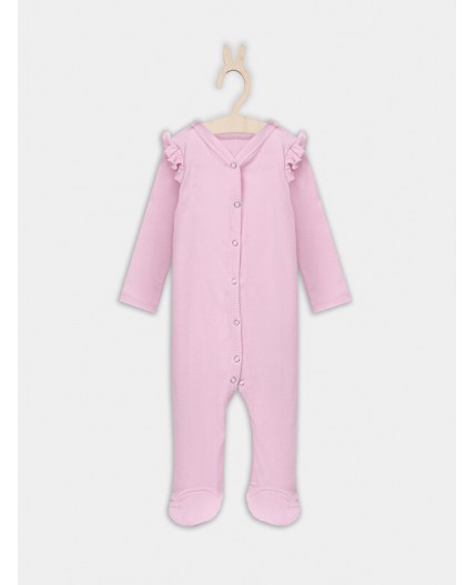 Комбинезон розовый