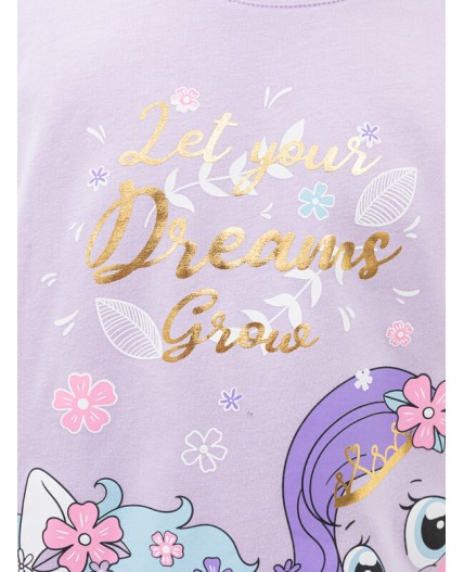 Комплект св.лиловый +розовая полоска