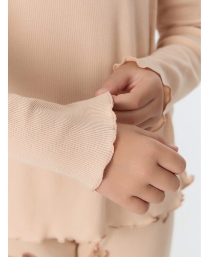 Комплект бежевый +лошадки на бежевом