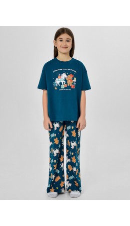 Комплект зеленый +НГ печеньки на зеленом