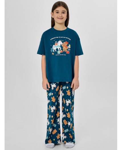 Комплект зеленый +НГ печеньки на зеленом