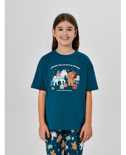 Комплект зеленый +НГ печеньки на зеленом