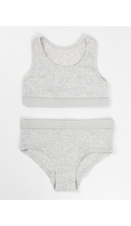 Комплект серый меланж 4306-А