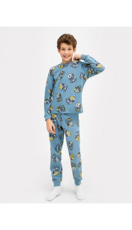 Комплект геймер на серо -синем